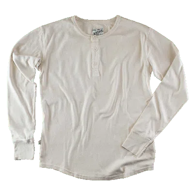 &sons Trading Co Men's Neutrals &sons The New Elder Henley Shirt Raw In Gray