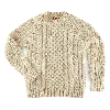 &sons Trading Co Men's Neutrals Clyde Knit Jumper Ecru In Beige