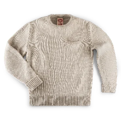 &sons Trading Co Men's Neutrals Stanley Crew Neck Oatmeal In Black