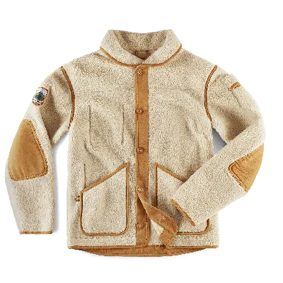 &sons Trading Co Men's Neutrals Takin Fleece Jacket Natural In Black