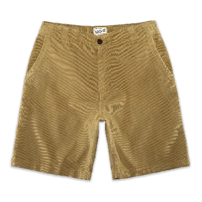 &sons Trading Co Men's Neutrals Utah Cord Shorts Light Tan In Brown