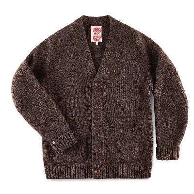 &sons Trading Co Men's Palmer Cardigan Brown