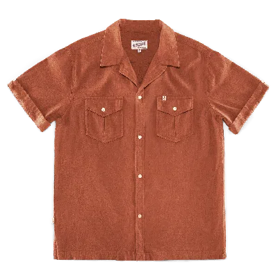 &sons Trading Co Men's Red Coast Shirt Auburn