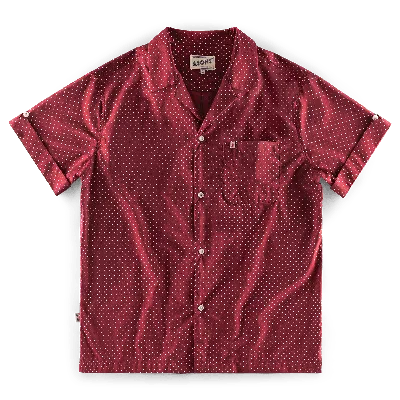 &sons Trading Co Men's Red Mason Club Shirt Maroon