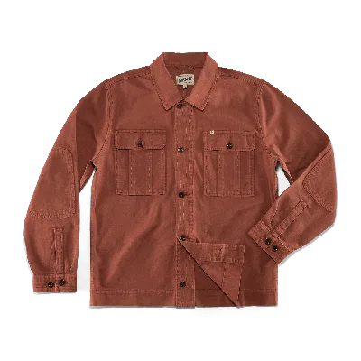 &sons Trading Co Men's Red Milton Shirt Auburn In Brown
