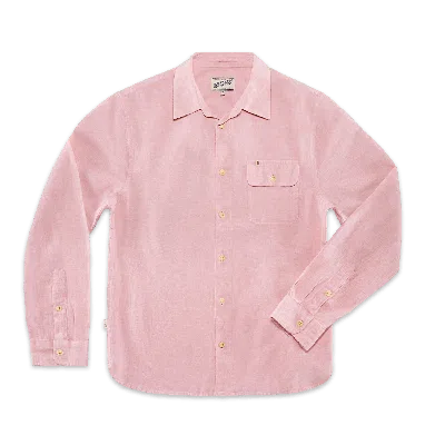 &sons Trading Co Men's Riviera Shirt Pink