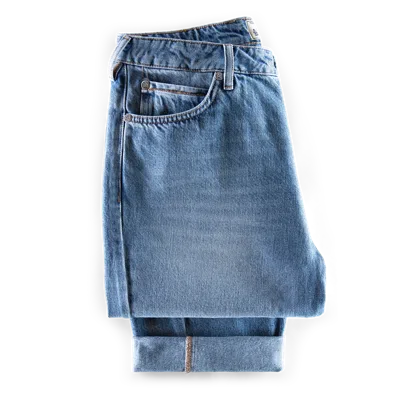 &sons Trading Co Men's Switchback Jean Washed Indigo Blue
