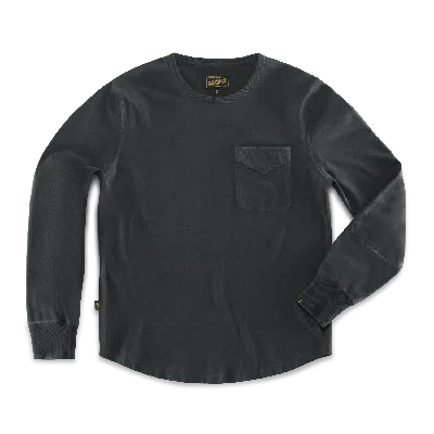 &sons Trading Co Men's Switchman Long Sleeve Top Black Fade