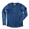 &sons Trading Co Men's The New Elder Henley Shirt Indigo In Blue