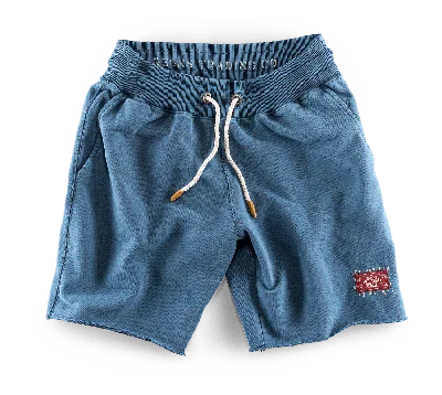 &sons Trading Co Men's Track & Field Short Denim Blue
