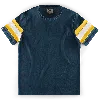 &sons Trading Co Men's White / Blue / Yellow Santa Cruz T-shirt Navy In White/blue/yellow