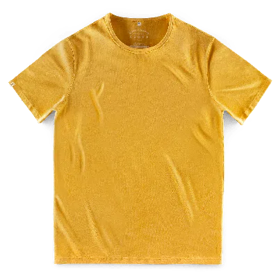 &sons Trading Co Men's Yellow / Orange Boxer T-shirt Old Gold
