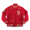 &sons Trading Co Women's Damsons Nancy Baseball Jacket Vintage Red In Red