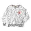 &sons Trading Co Women's Grey Damsons Swoop Sweatshirt Raw