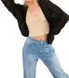 And The Why How You Feel Bolero Cardigan In Black In Black