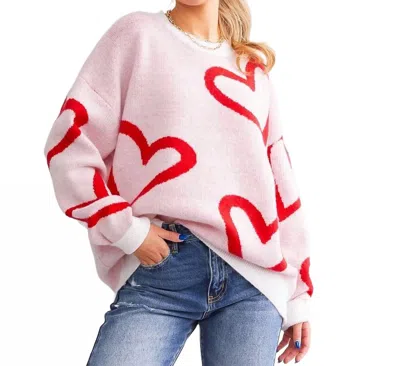 And The Why Lover Sweater In Pink
