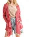 And The Why Need To Love You Cardigan In Rose Pink In Pink