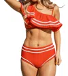 And The Why Sail Away With Me Swimsuit In Red In Red