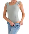 And The Why See How It Goes Bodysuit In Dusty Mint In Multi