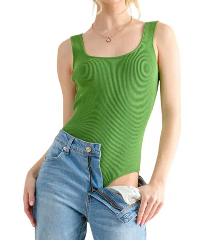 And The Why Something Good Is Happening Bodysuit In Green