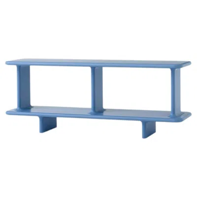 Pre-owned &tradition Archivo Jh43 Shelf In Sky Blue Oak By Jaime Hayon For
