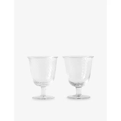 &tradition Clear Collect Set Of Two Wine Glasses 12cm In Transparent