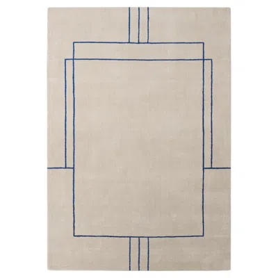 Pre-owned &tradition Cruise Ap23 Rug, Aden Desert Beige, Designed By All The Way To Paris For &t In Sand