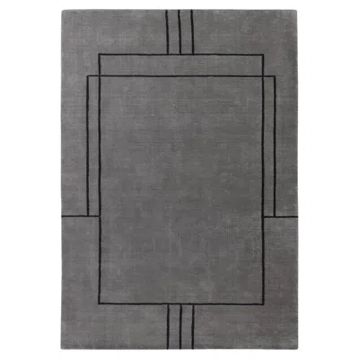 Pre-owned &tradition Cruise Ap23 Rug, Colombo Grey Blue, Designed By All The Way To Paris For &t In Gray