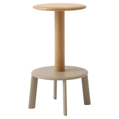 Pre-owned &tradition Massif Counter Stool, Av39, Oak & Grey Beige By Anderssen & Voll For  In Gray