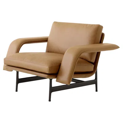 Pre-owned &tradition Meantime Av29 Lounge Chair, Noble Leather Cognac, By Anderssen & Voll For &t In Brown