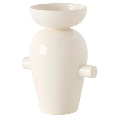 Pre-owned &tradition Momento Jh40 Vase, Cream , By Jaime Hayon For  In White