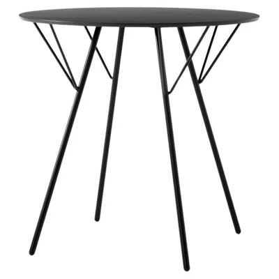 Pre-owned &tradition Rfh Terrace Dinning Table Rd5 - Black Steel - By Robin Day For