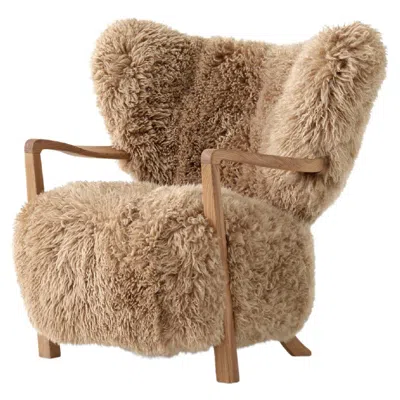 Pre-owned &tradition Wulff Atd2 In Sheepskin/honey & Oak For & Tradition In Brown