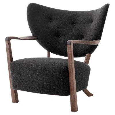 Pre-owned &tradition Wulff Atd2 Lounge Chair, Kvadrat - Hallingdal 65/ 0376 & Walnut For  In Brown