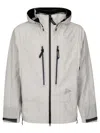 And Wander Pertex Shield Rain Jacket In L.gray