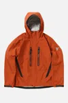 And Wander Reflective Stitching Hooded Jacket In Red
