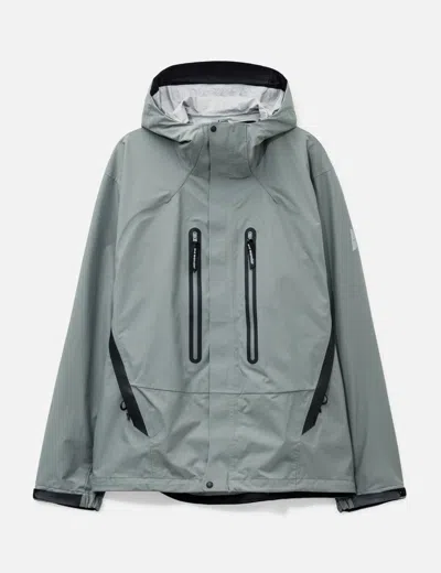 And Wander 2.5l Hiker Rain Jacket In Blue