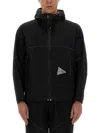And Wander Pertex Windbreaker In Black