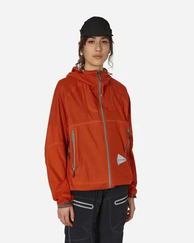 And Wander 3l Ul Rain Jacket In Red