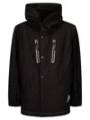 And Wander Fishtail Octa Jacket In Black