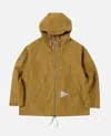 And Wander Aramid Hoodie With Zip Closure In Brown