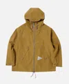 And Wander Aramid Hoodie With Zip Closure In Brown