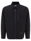 AND WANDER 69 PE MATT CLOTH JACKETS BLACK