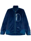 And Wander 9 Top Fleece Jacket In Blue