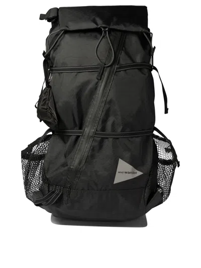 And Wander 94 Ecopak 40l Backpacks Black