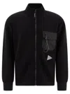 And Wander Sweatshirt In Black Polyester