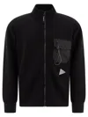 And Wander Casual Jacket In Black Polyester In Black