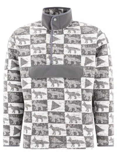 And Wander " X Maison Kitsuné" Crewneck