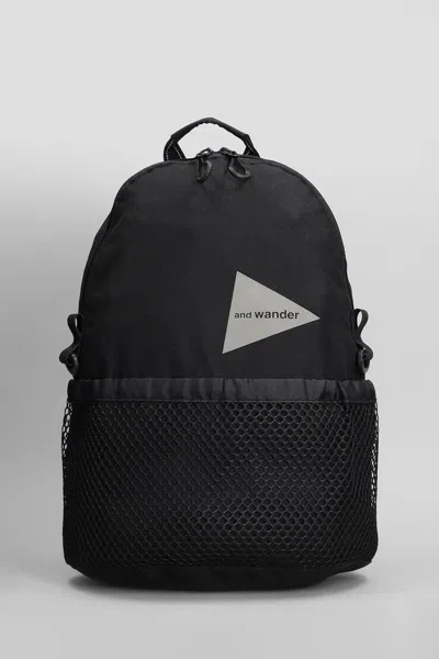 And Wander Backpack In Black