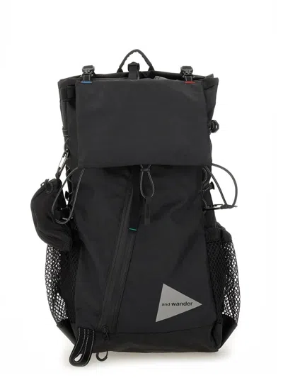 And Wander Backpack "ecopak 30l" In Black